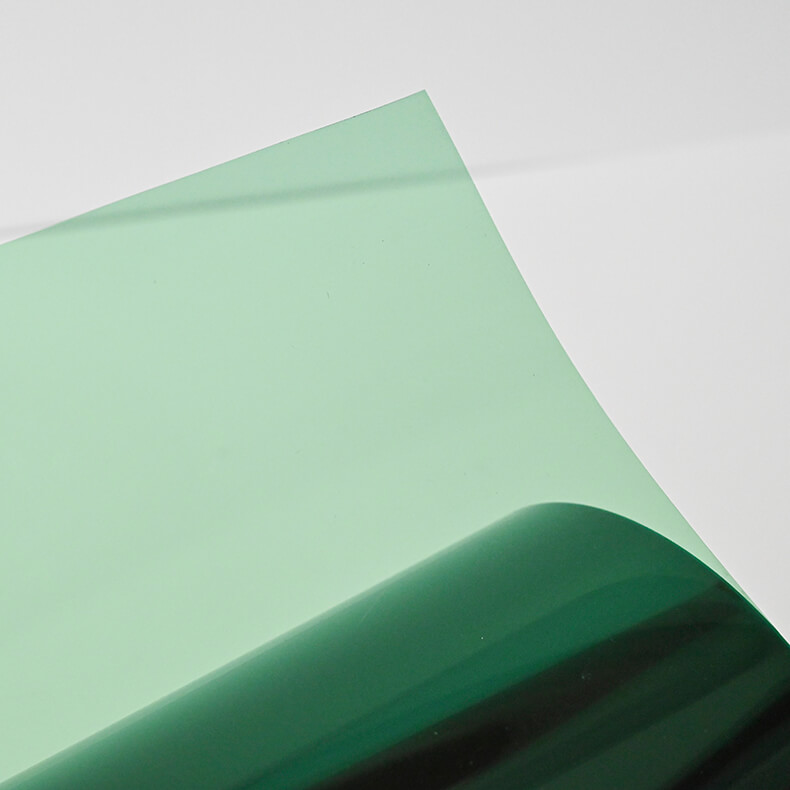 Groene kleur Bopet Pet Mylar polyester groene film