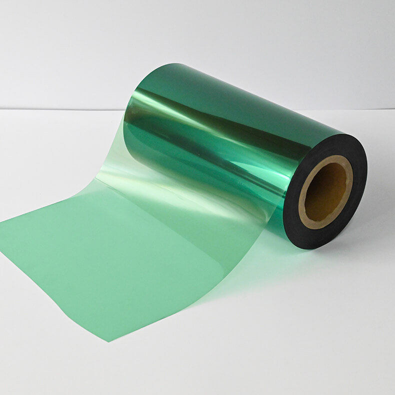 Green Pet Mylar polyester Green Pet rolfilm