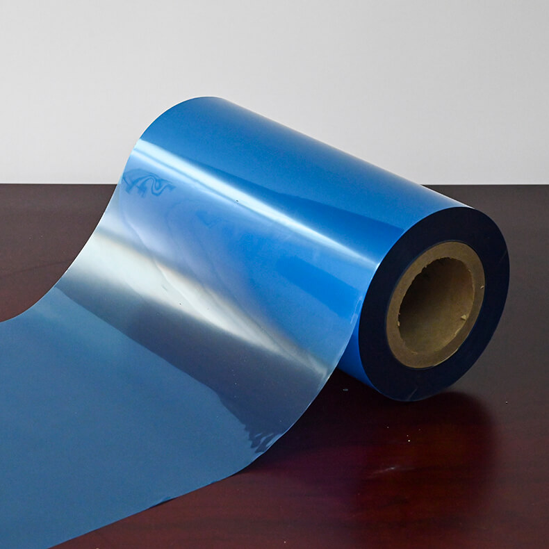 Blauw kleurenlabel Bopet Blue Sheet Film